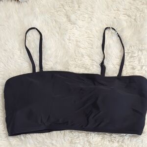 NWOT! Cupshe Black Strapless Bikini Top